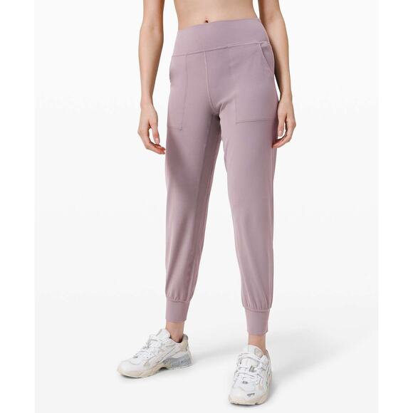 Lululemon Align Jogger 28” Pants Pink Lavender Violet Verbena 2 Athletic Workout - Picture 1 of 5